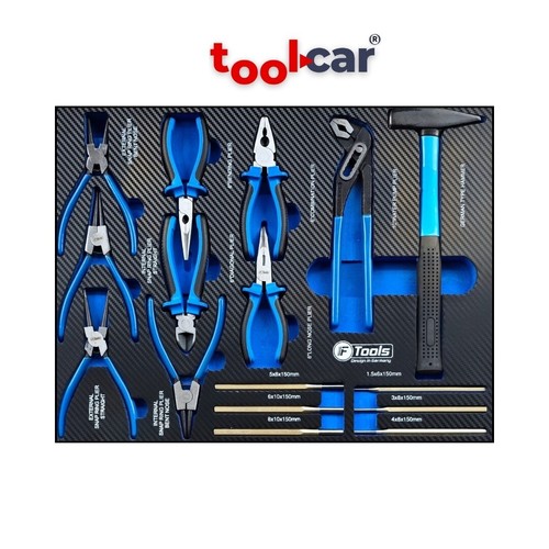 Toolcar F Tools Jumbo Pro 12 DarkBlue carro de taller carro de herramientas - Imagen 8 de 11