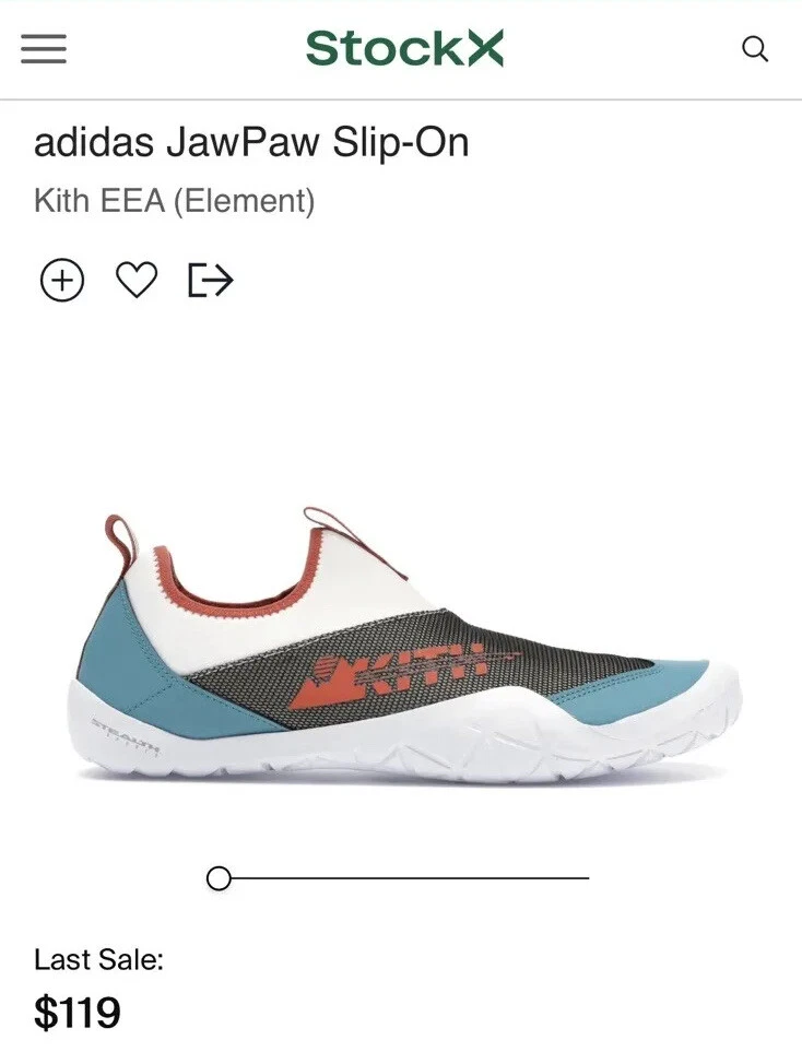Kith X Adidas Jawpaw Water Shoes Terrex Collab