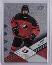 GAVIN McKENNA 2024 24 Upper Deck Team Canada Pre-Rookie Patterned FOILBOARD #36