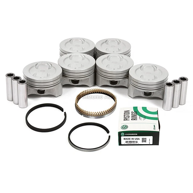 Pistons w/ Rings fit 92-04 Chevrolet C1500 S10 Jimmy Isuzu GMC 4.3 OHV - Image 2 of 4