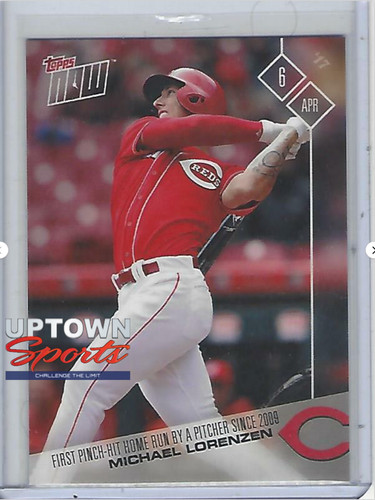 2017 Topps Now 15 Michael Lorenzen