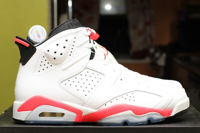 AIR JORDAN 6 RETRO 'WHITE INFRARED' 2014 SIZE 10.5 DS ITEM