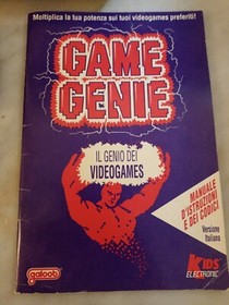 GAME GENIE NES PAL ITA TESTED & WORKING COMPLETE CODEMASTERS GALOOB