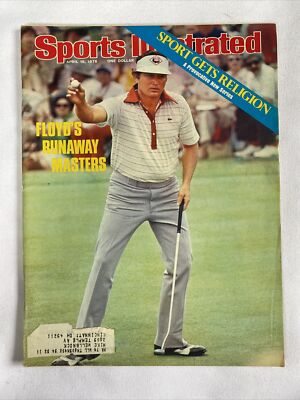 1976 Apr 19 Sports Illustrated Magazine Ray Floyd Runs Away With Masters (CP102)