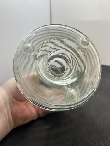"Vintage Glasbiene/Wespe Hängefalle Bienenstock Füße 7"" x 4,5"" - Bild 5 von 6