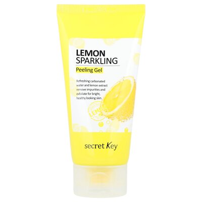 Lemon Sparkling Peeling Gel, 4.05 fl oz (120 ml)