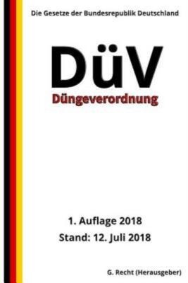 D?Ngeverordnung - D?V, 1  Auflage 2018