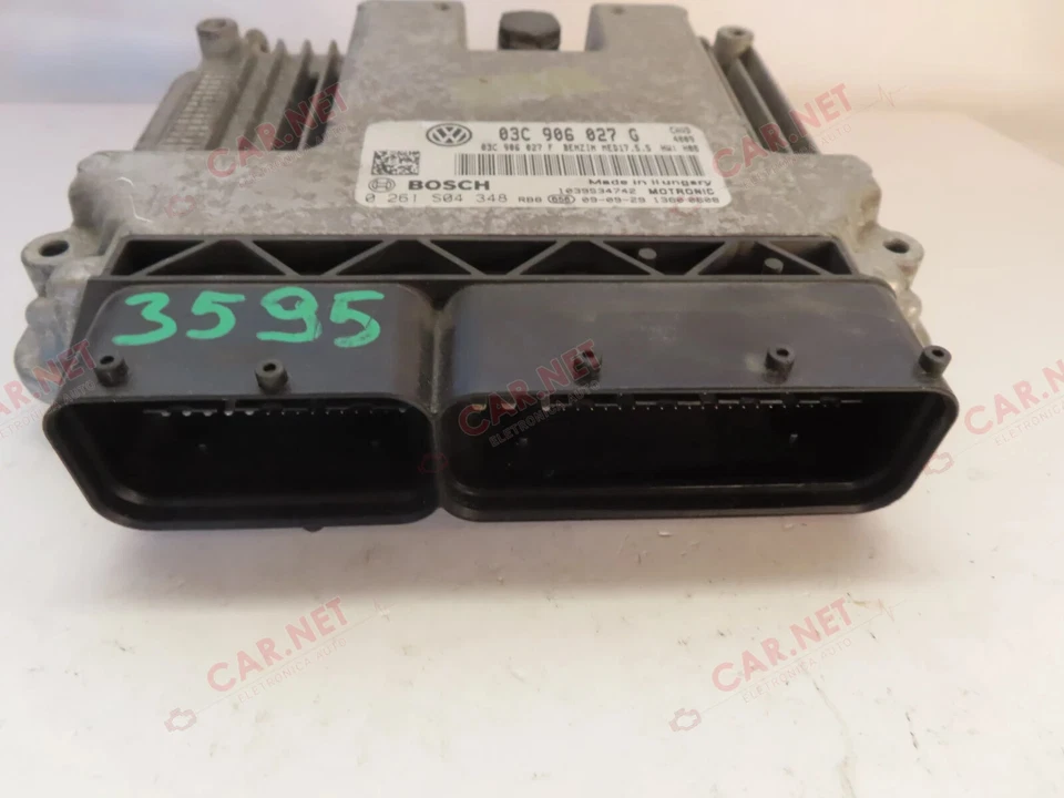 03C906027G CENTRALINA MOTORE VW GOLF VI 1.4 TSI 118KW 0261S04348 BOSCH MED17.5.5 - Immagine 3 di 4