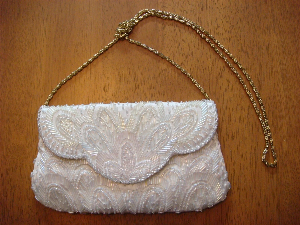 Vintage Beaded Clutch By La Regale Ltd