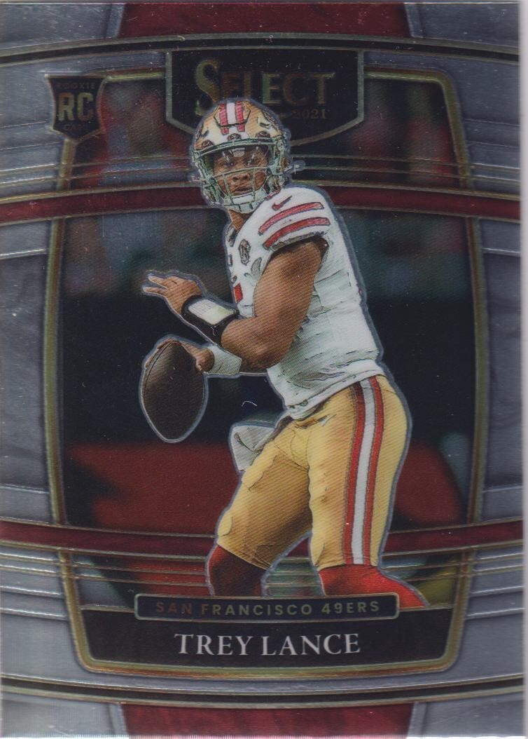 2021 Select Trey Lance Rookie Base Concourse #45 49ers COWBOYS