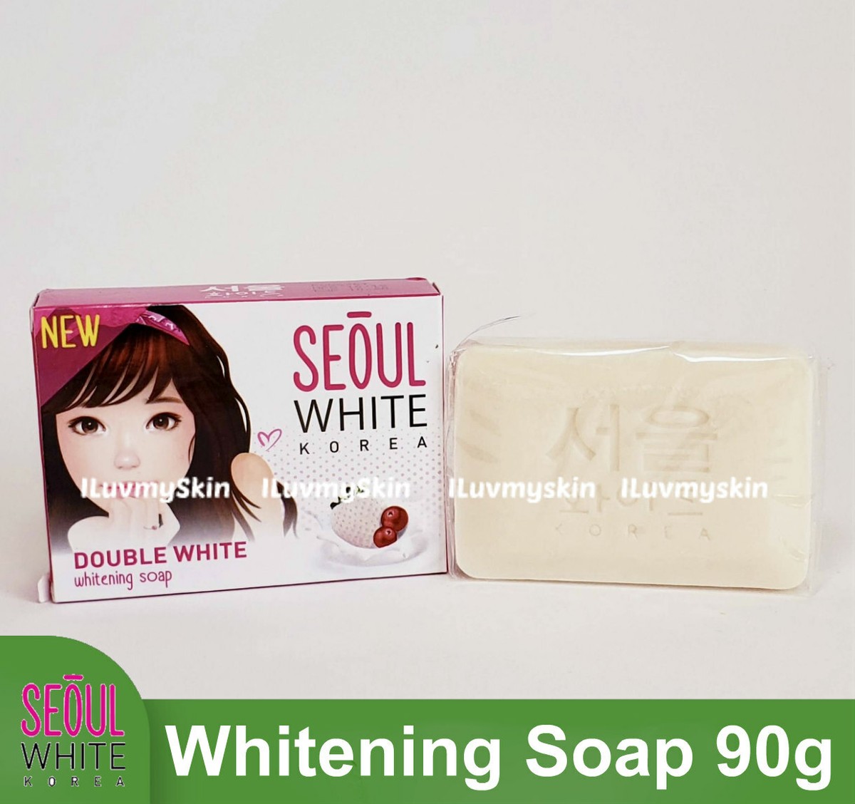 glutathione soap from korea Seoul White Korea Double White Whitening Soap (Single Pack)