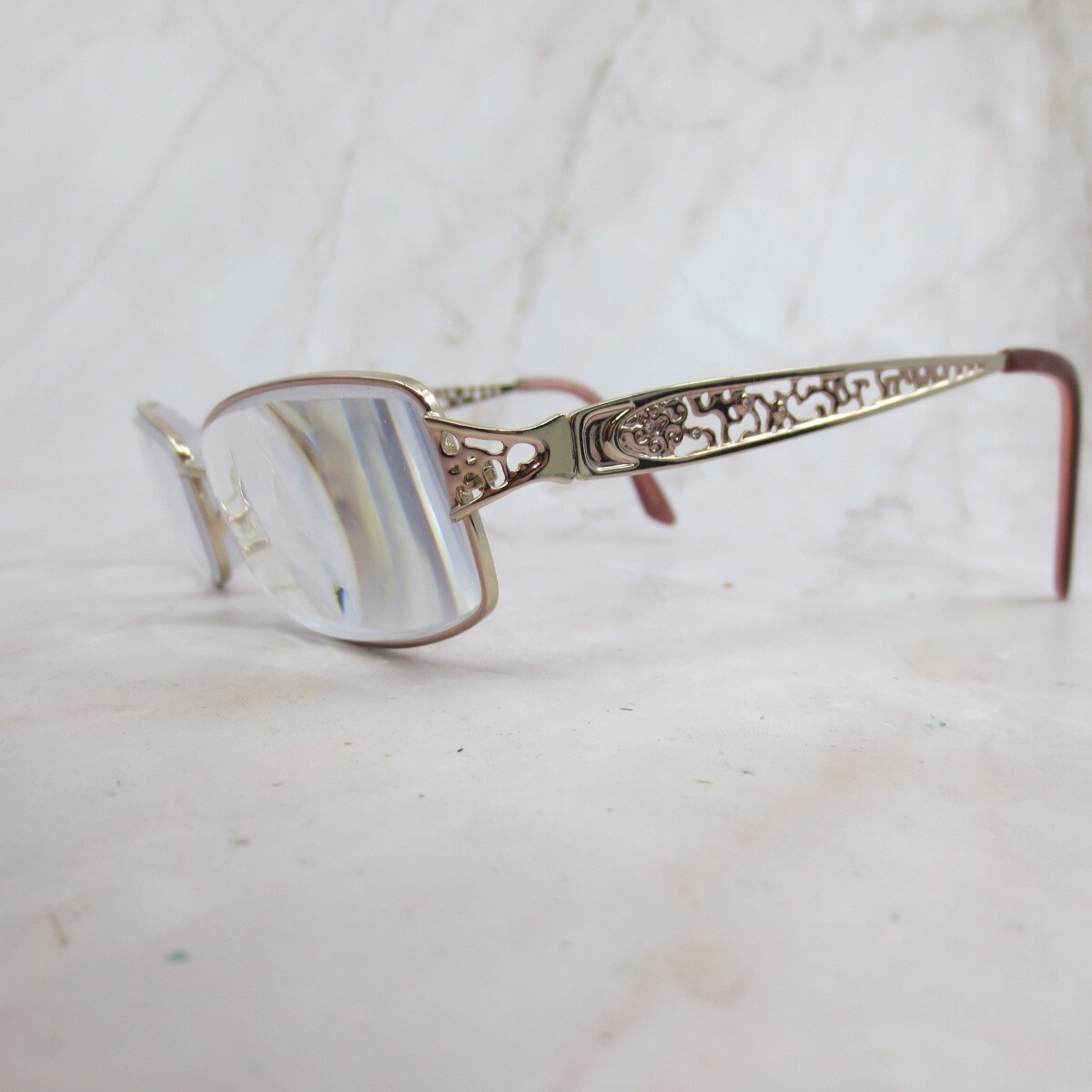 Sophia Loren M312 Zyloware 019 Eyeglasses Frame Women's Rose Gold