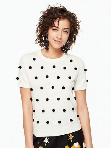 NWT!!! Kate Spade NY Embellished Pom 