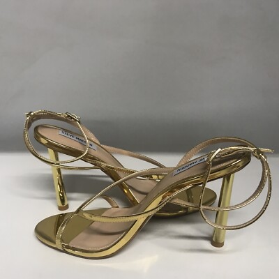 Steve Madden Flamenco Heel Gold Women's Size 10 Medium | eBay Steve Madden Flamenco Heel Gold Women's Size 10 Medium | eBay