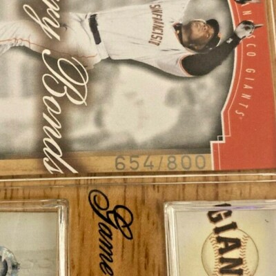 2003 Upper Deck Classics Bobblehead Barry Bonds Used Base 654/800