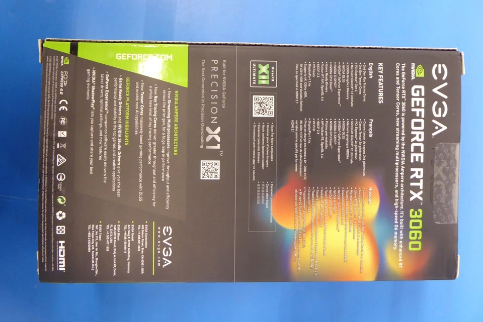 EVGA GeForce RTX 3060 XC GAMING 12GB GDDR6 Graphics Card (12G-P5-3657-KR) - Image 2 of 4