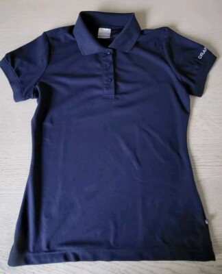 Craft Poloshirt Gr. 36 dunkelblau