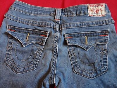 True Religion Section Billy Row 29 Seat 33 Straight Leg Blue