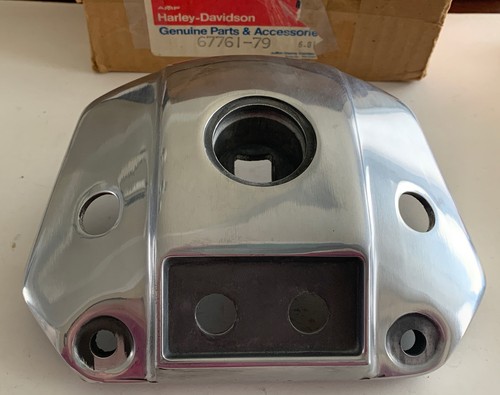 67761-79 HARLEY-DAVIDSON 1979- 1980 XLS HEADLAMP BRACKET WITH CABLE HOLES