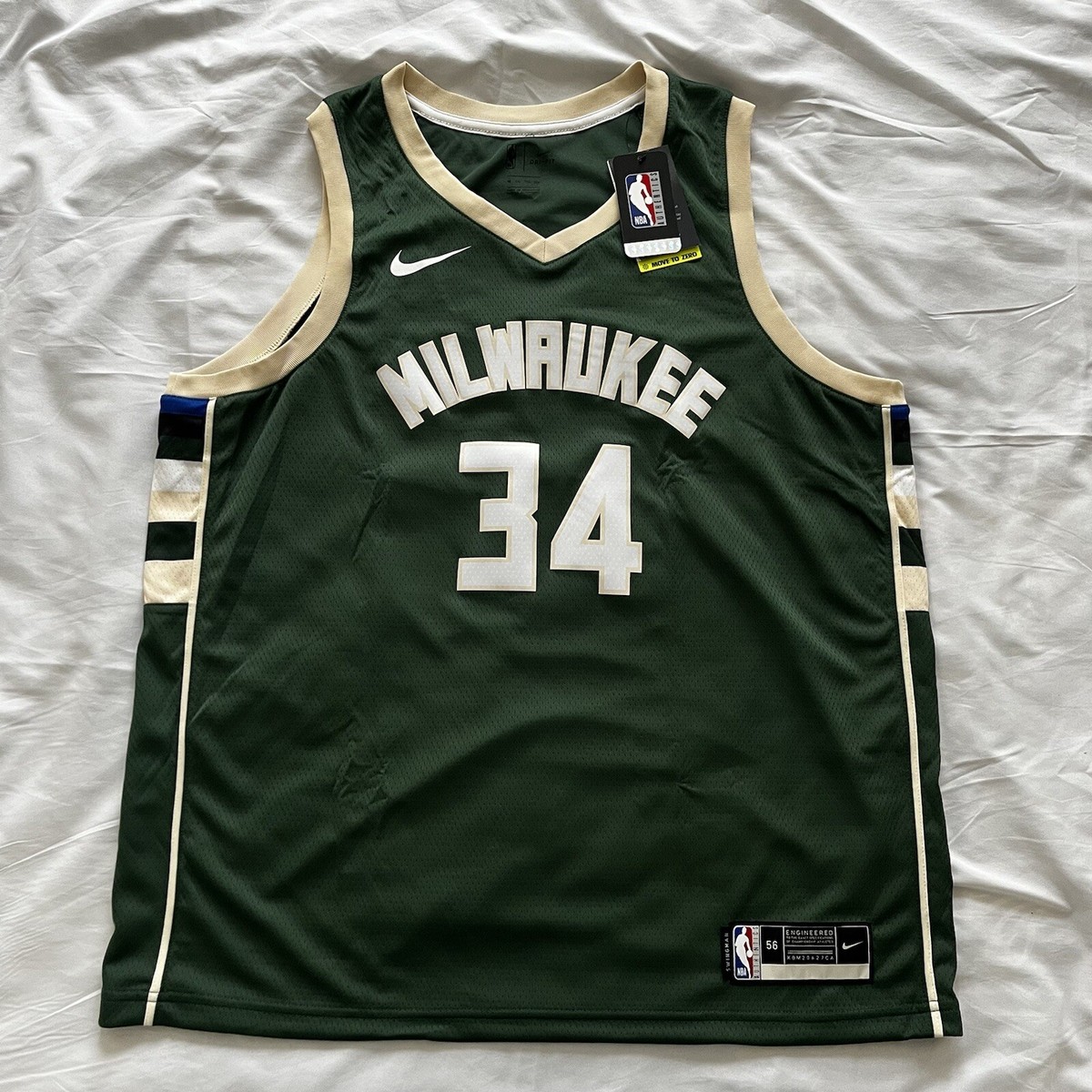 Nike NBA Icon Edition Swingman Jersey Milwaukee Bucks Giannis 2XL