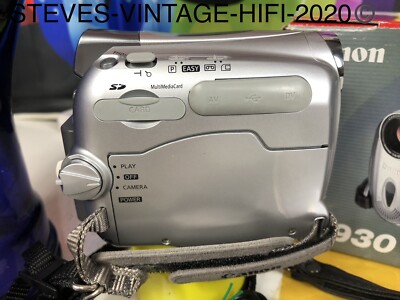 美品　Canon VideoHi8 Movieboy J20 ③ Canon MV930 Digital Video Camcorder Mini DV Silver MINT
