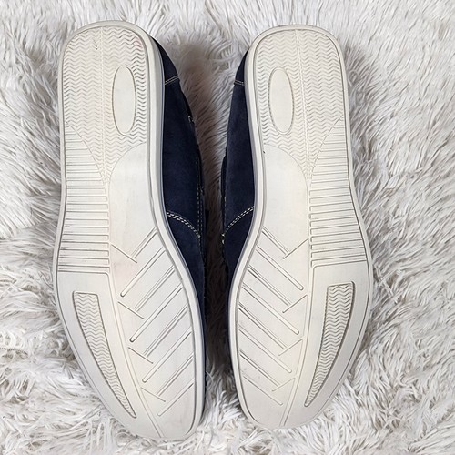 Navy Blue Casual Comfort Loafers Size 12 - Picture 7 of 11