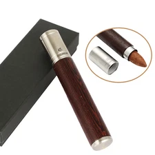 Galiner Travel Cigar Tube Case Vintage Portable Single Humidor Box Cover 1ct