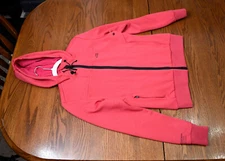 Equiline, New, Full Zip Tech Sweatshirt coat jacket ladies XS red pink peach