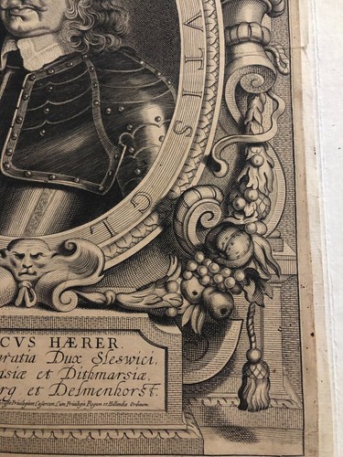 Ritratto Federico III, re di Danimarca, duca di Schleswig-Holstein 1650 - Imagen 8 de 10