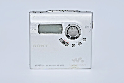 【動作品】　SONY MDプレーヤー ウォークマン　MZ-N920　A579 Sony Walkman MZ-N920 Silver MiniDisc MD Player Recorder from JAPAN