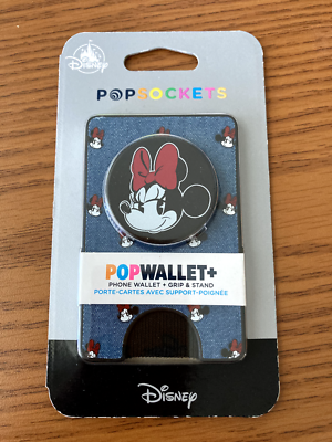 Disney Minnie Mouse iPhone PopSockets PopWallet+ Card ID