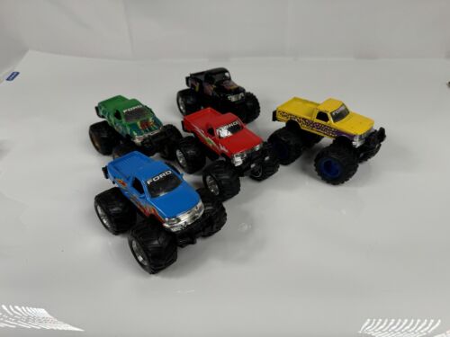 Maisto 1948 1998 1999 Ford F-Series Stepside Pickup 4x4 Monster Trucks 1/64
