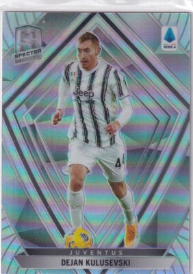 Panini Chronicles 2020-21 Serie A Spectra No. 12 Dejan Kulusevski Silver Holo