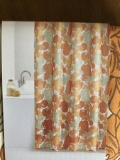 NEW Shower Curtain Fall Pumpkin Autumn Leaves Thanksgiving Bathroom 70" x 70"