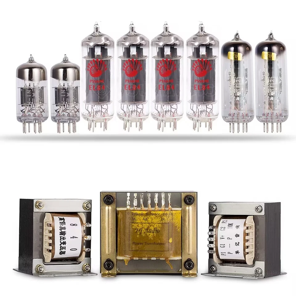 Amplificatore valvolare HiFi EL84 kit fai da te classe AB stereo push-pull tube amplifier - Immagine 4 di 4