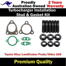 Turbo Installation Stud Gasket Kit For Toyota Hiluxlandcruiser Pradohiace 1kd