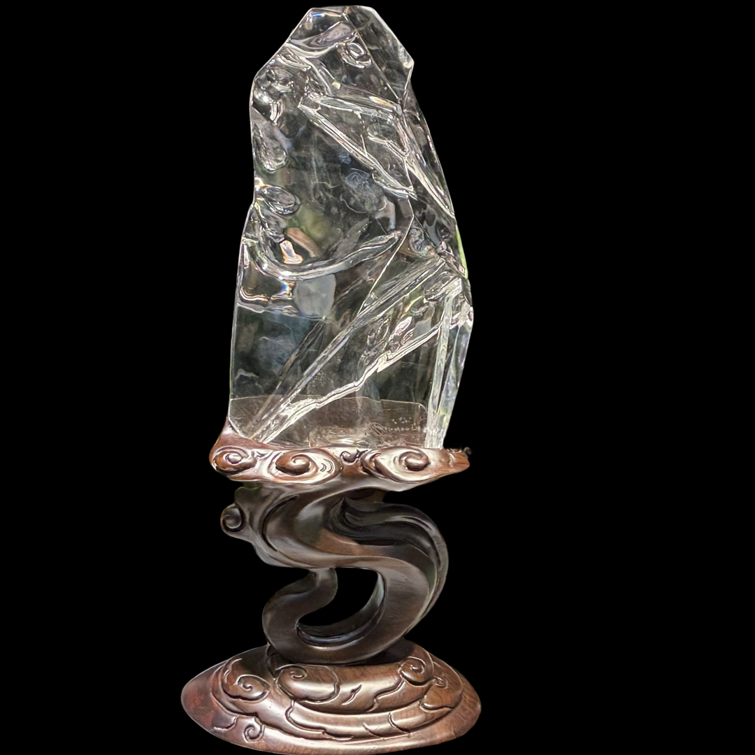 7.48LB Natural Clear Quartz Obelisk Crystal Tower Mineral Specimen Point for Healing and Energy