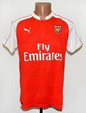 ARSENAL LONDON 2015/2016 HOME FOOTBALL SHIRT PUMA SIZE M ADULT