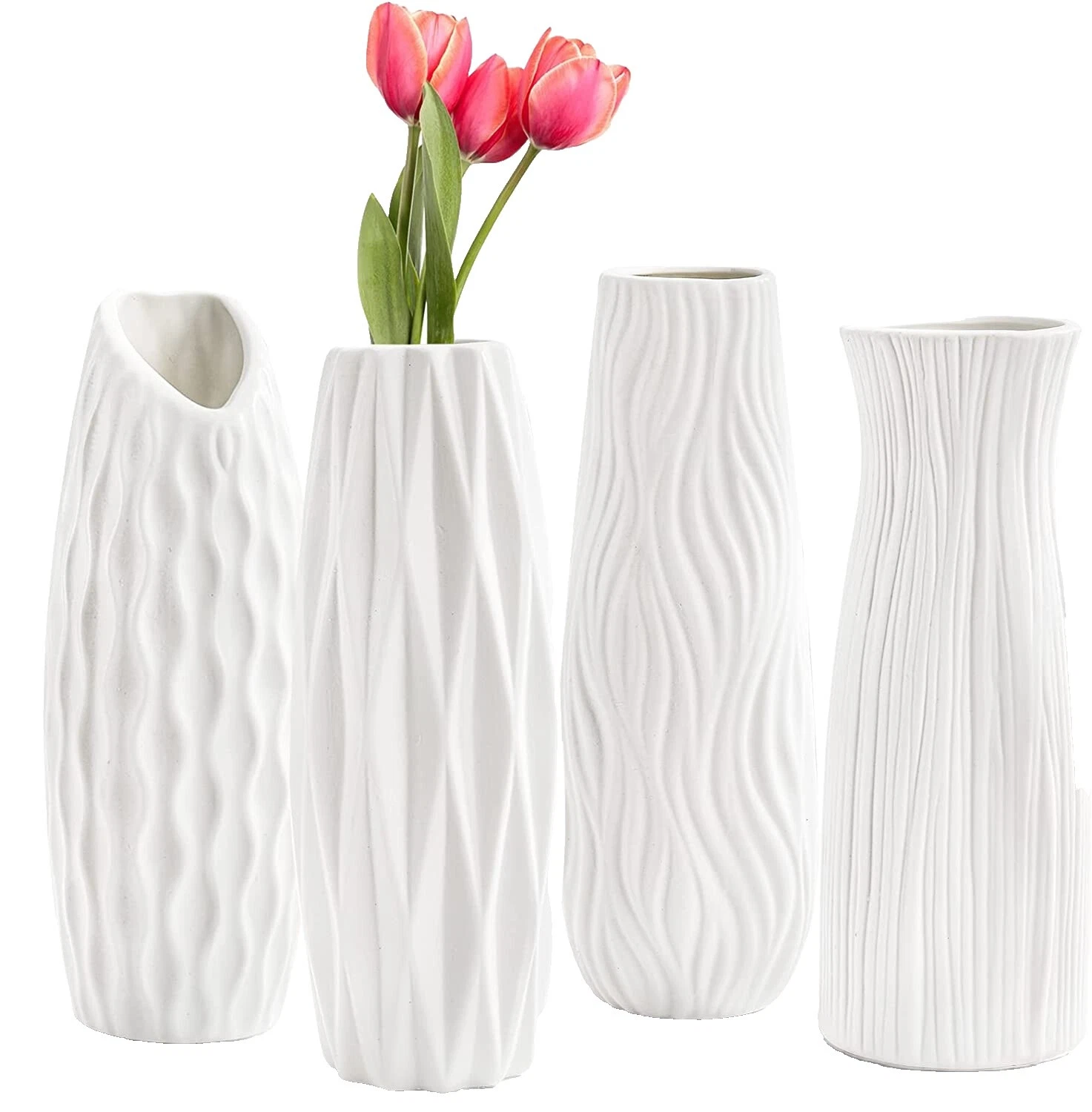 Porcelain White Modern Vases