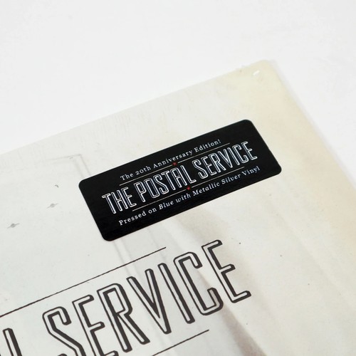 THE POSTAL SERVICE GIVE UP VINYL NEW! LIMITED BLUE SILVER LP! SUCH GREAT HEIGHTS - Bild 3 von 3