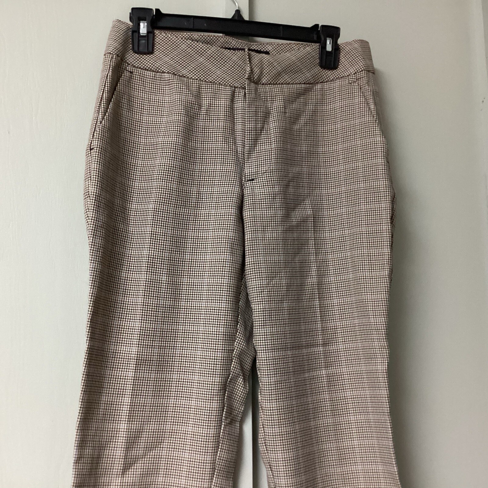 Zara Basic Pants Women's Size Medium Pockets Ging… - image 4