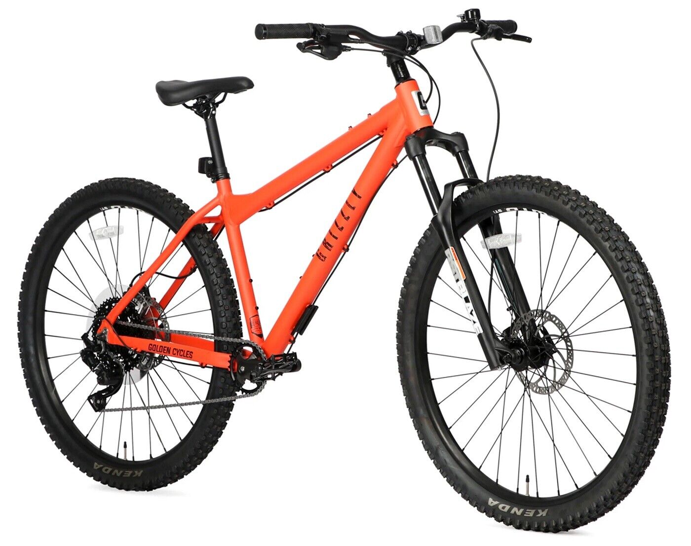 Golden Cycles Grizzly MTB 29" Aluminum Frame 9 Speed Bicycle Bike Orange NEW