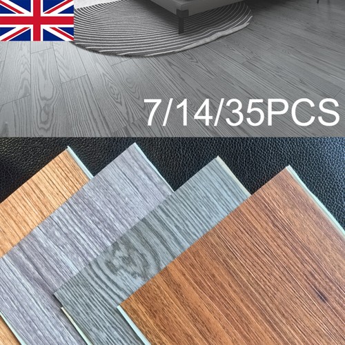 Floor Planks Tiles Self Adhesive Wood Effect Vinyl Flooring Kitchen