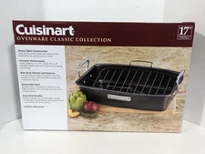 Cuisinart ASR-1713V Ovenware Classic Collection 17" Roasting Pan w/Rack New