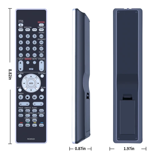 New RC005UD Remote Control For Marantz CD Player 307010078008M UD5005 US-Stock - Picture 4 of 4