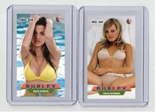 Maite Perroni rare MH Burley #'d x/3 Tobacco card no.  538