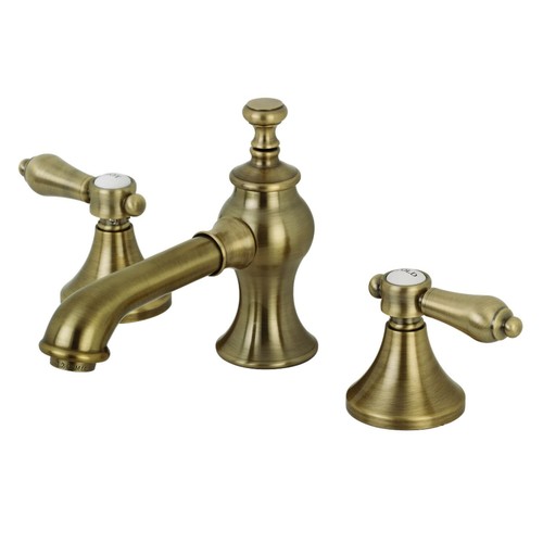 Kingston s KC7063BAL Heirloom 8 in. Widespread Bathroom Faucet, Antique