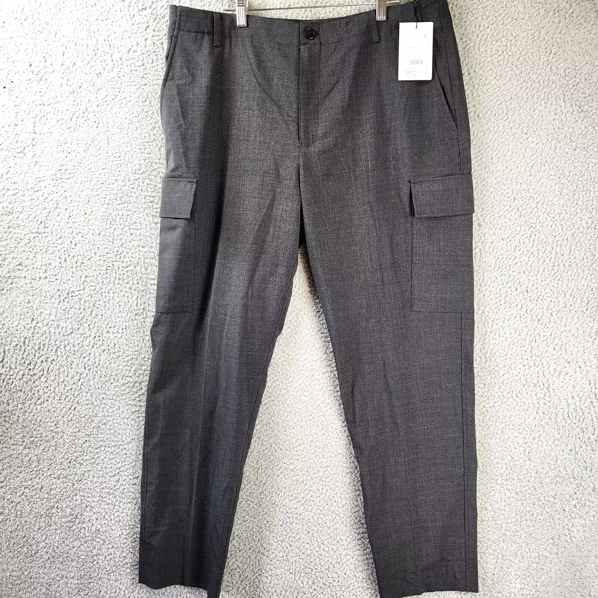 Twill cargo trousers - Grey - Ladies