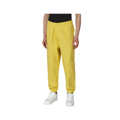 Nike Men's Solo Swoosh Fleece Pants DX1364-700 Saturn Gold/White