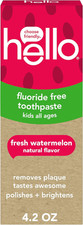 Fresh Watermelon Fluoride Free Kids Toothpaste, 4.2 Oz Tube